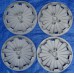 1266. Zimní Alu kola 16" Audi A4 B8/B9